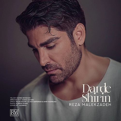 Cover artwork for Darde Shirin by Reza Malekzadeh